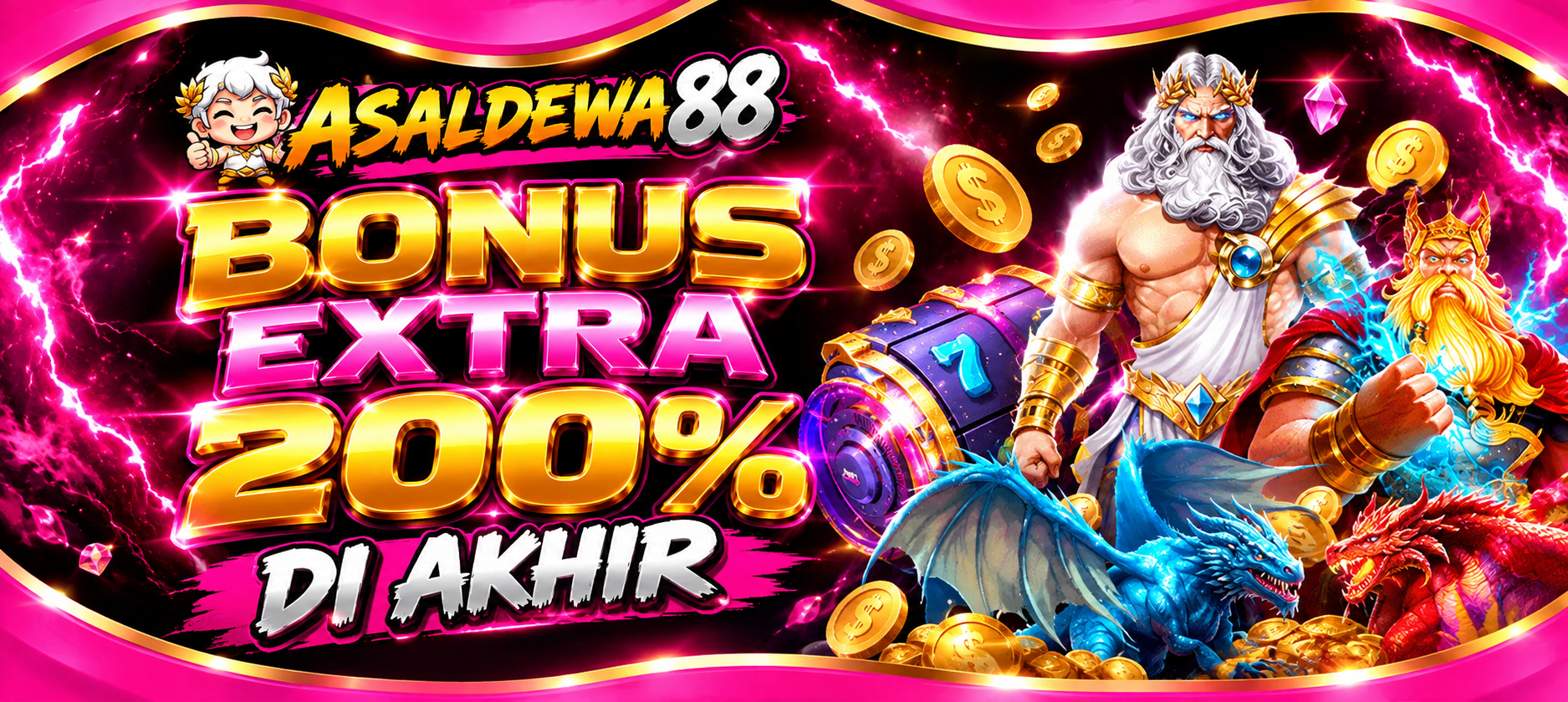 EXTRA BONUS 200%
